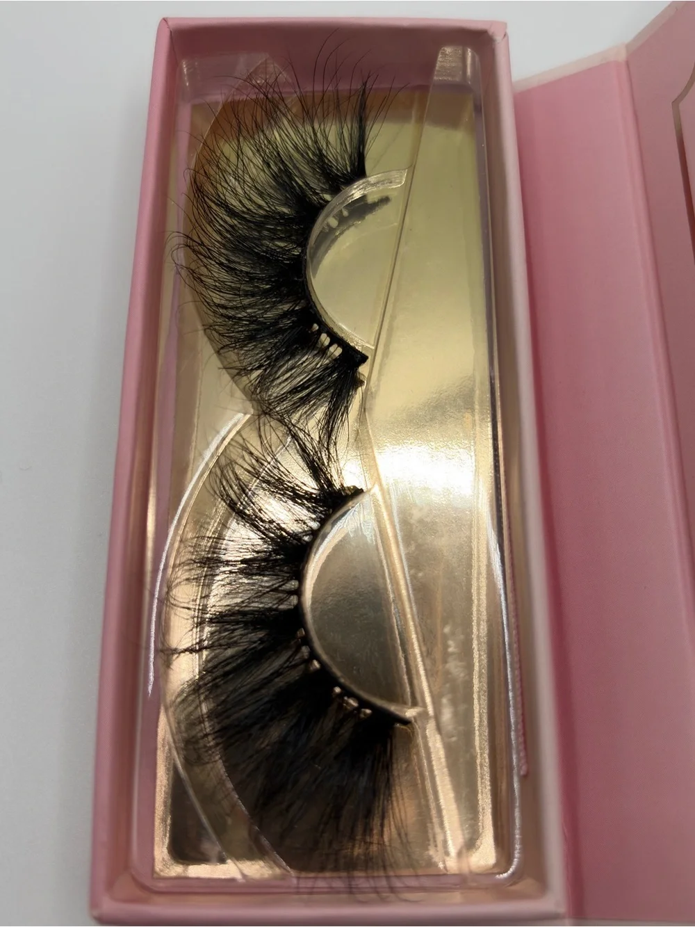 Handcrafted Luxury Lashes Peacock Style Like New